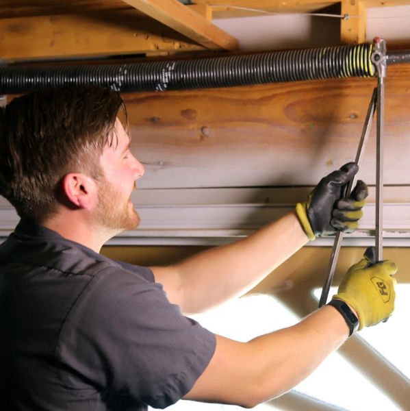 Broken Spring Replacement palm desert garage door repair