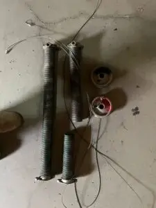 broken garage door springs in indian wells, ca