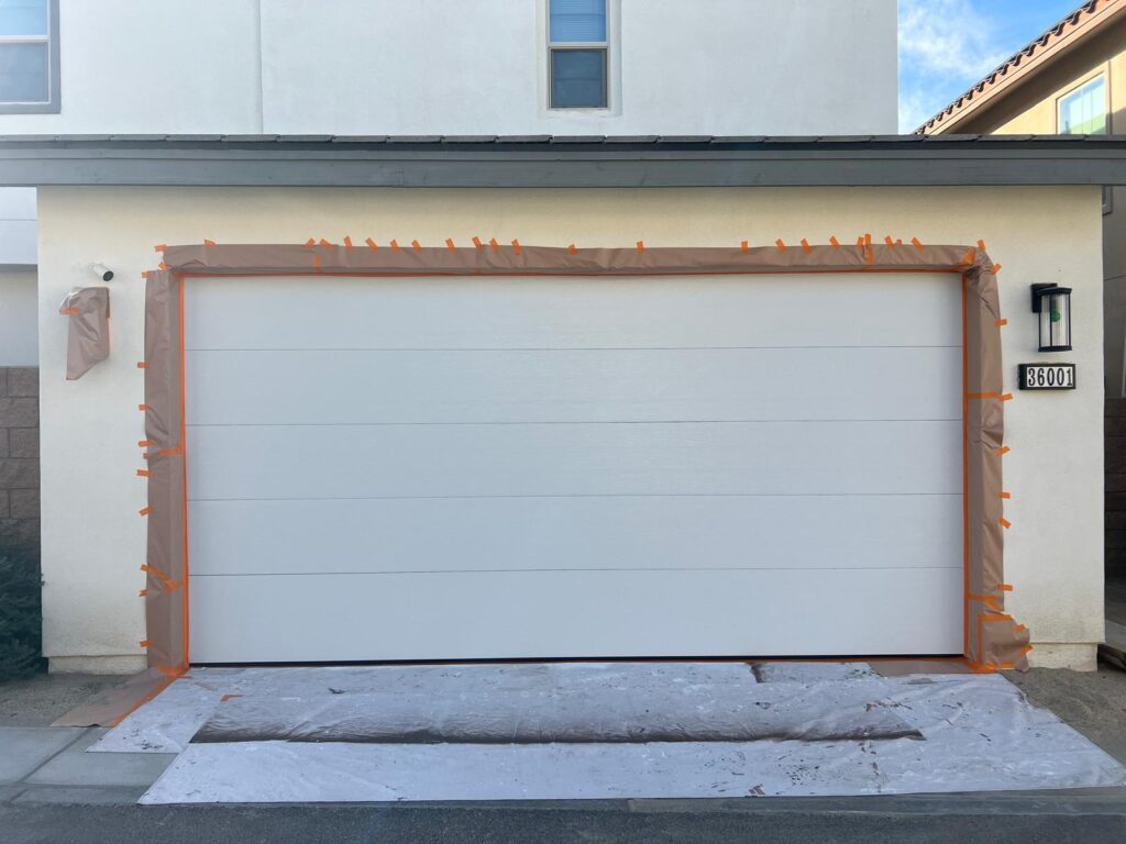 EasyFix Garage Door installation in Palm Desert neighborhood, University.